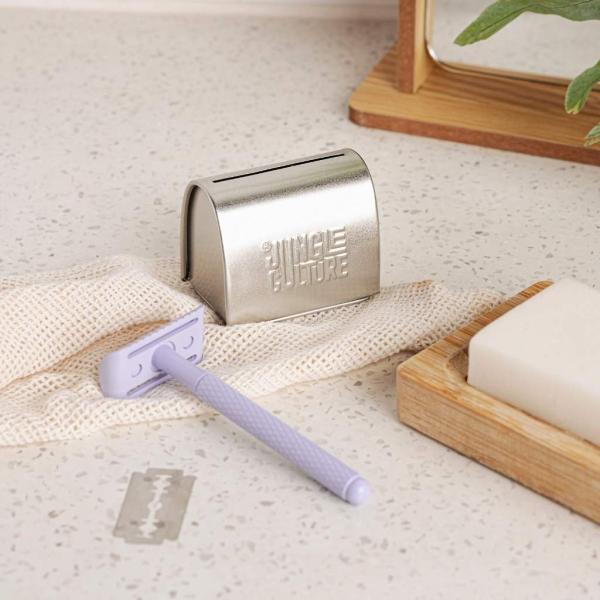 Actual product image Jungle Culture - Reusable razor plane in purple