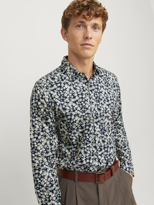 Immagine prodotto Jack & Jones Jprblaleeds Print Dobby L/S Shirt Ln (M)