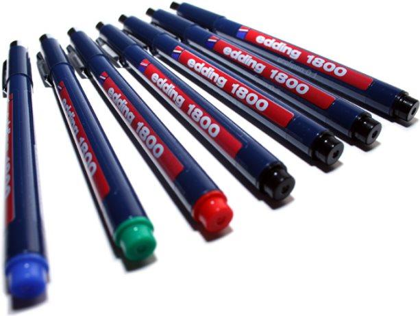 Image du produit Edding Machine d'étirage de fibres Profipen 1800 (Noir, 1 x)