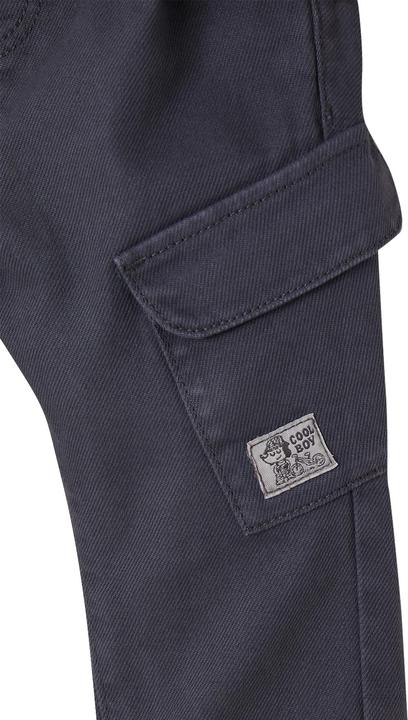 Immagine prodotto Vertbaudet Set bambino: felpa a righe e pantaloni cargo (68)