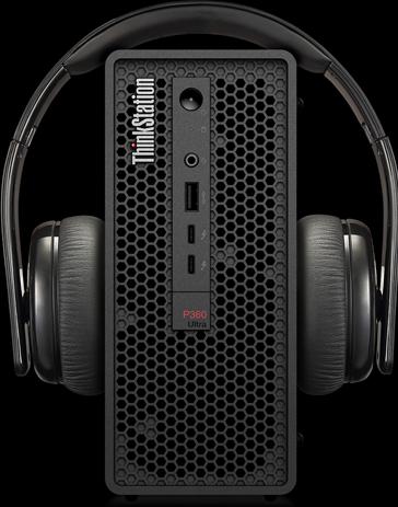 Actual product image Lenovo ThinkStation P360 Ultra (Intel Core i7, 32 GB, 1000 GB, UHD Graphics 770)