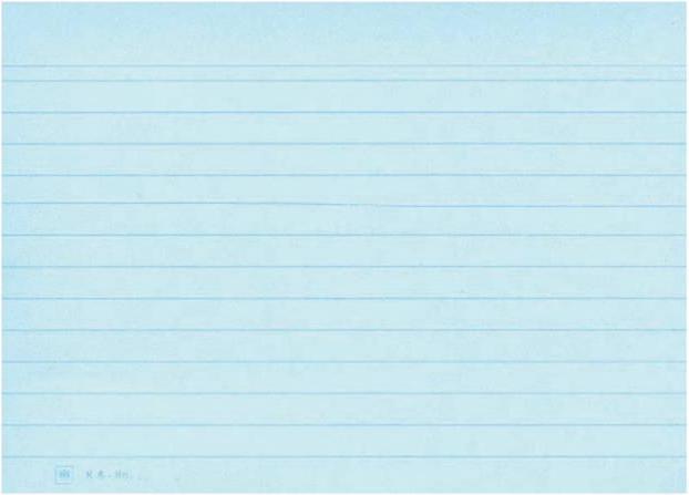 Staufen Schede A6/100 foderate di blu (A6, 180 g/m², 100 x)
