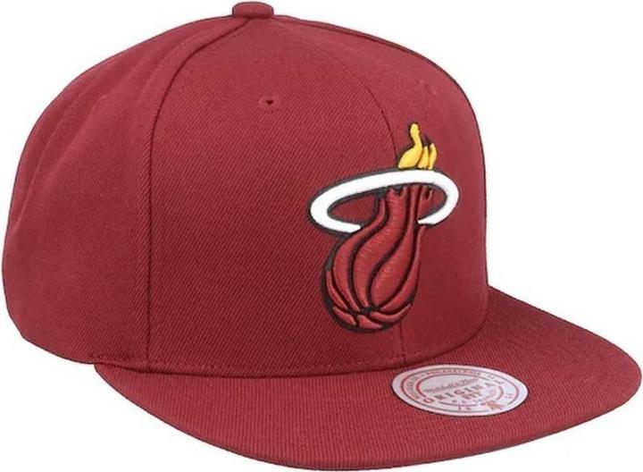 Produktbild Mitchell & Ness NBA Miami Heat Team Ground 2.0 Snapback Cap