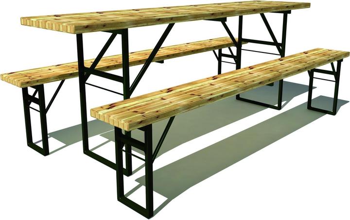 Actual product image Werkstarck Folding bench foot set