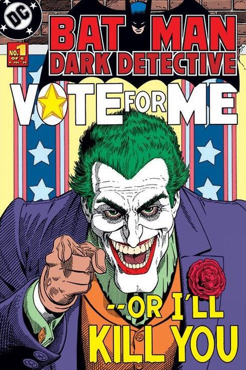 Pyramid Batman Set Joker Votez pour moi (61 x 91 cm)
