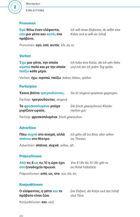 Produktbild Grammatik kurz & bündig Griechisch (Deutsch, Griechisch, 2020)