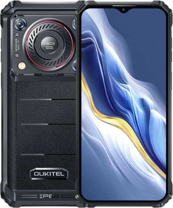 Image du produit Oukitel WP36 (256 Go, Noir, 6.52", Double SIM hybride, 13 Mpx, 4G)
