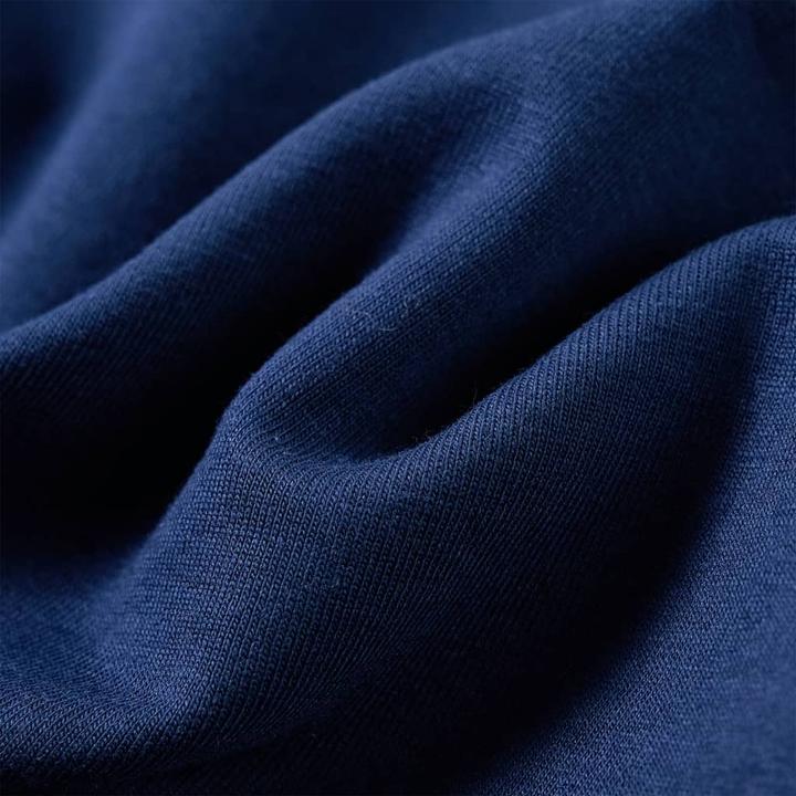 Immagine prodotto VidaXL Felpa da bambino blu navy 140,Materiale: 95 % cotone. 5 (140)