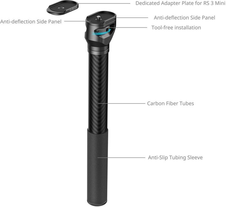 Image du produit SmallRig Bras d'extension pour DJI Stabilizer 4378 (Support de gimbal)