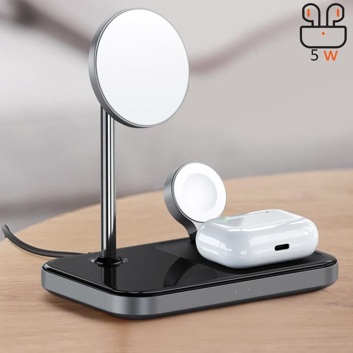 Produktbild Satechi 3-in-1 Magnetic Wireless Charging Stand (7.50 W)