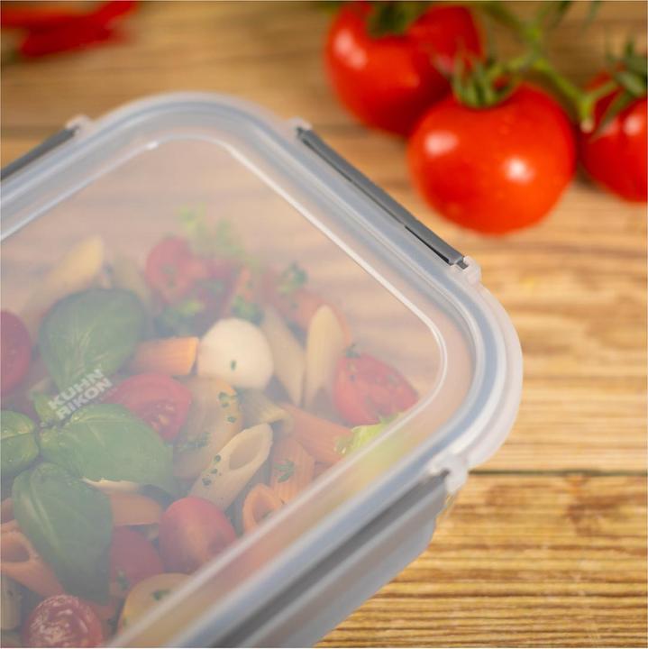Actual product image Kuhn Rikon Plastic lid for glass- stainless steel container small (0.64 l)