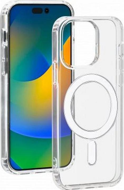 Produktbild Bigben Hybrid Case mit MagSafe Handy-Cover für Apple iPhone 15 Pro transparent (Apple iPhone 15 Pro)