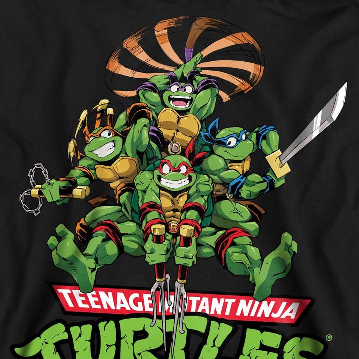 Immagine prodotto Teenage Mutant NT Felpa Tartarughe Manga Adulto Unisex (M)