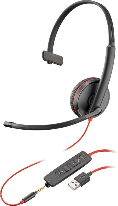 Produktbild HP Blackwire 3215 Monaural USB-A