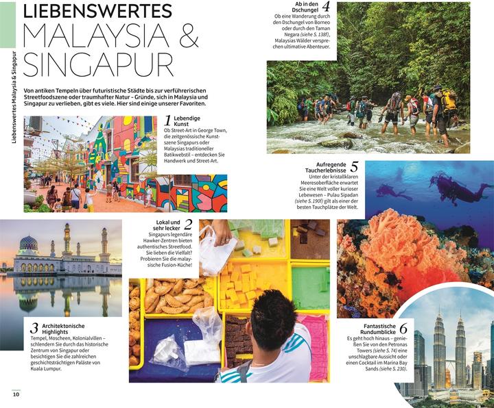 Produktbild Vis-à-Vis Reiseführer Malaysia & Singapur (Deutsch, DK Verlag Reise, 2023)