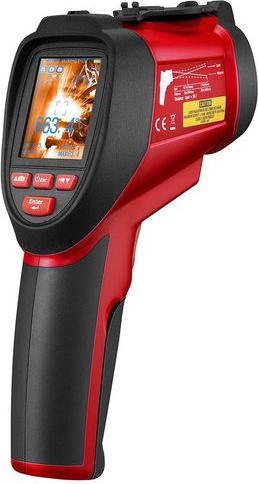 Rs Pro RS-9862S. Infrarot Thermometer 50:1, bis +2200°C, Celsius/Fahrenheit