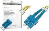 Produktbild Digitus LWL Patchkabel LC zu SC OS2 Singlemode 09/125 Duplex Länge 10m (CAT7, 10 m)