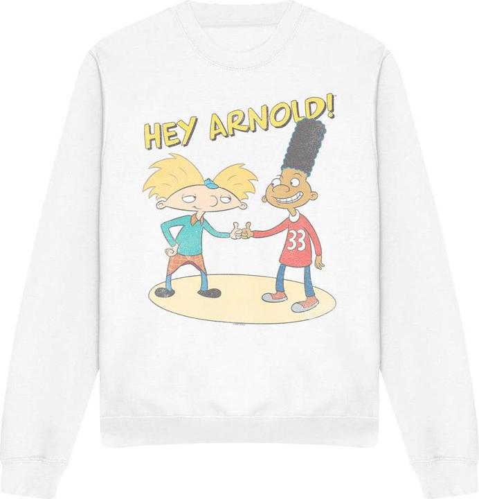 Immagine prodotto Hey Arnold! Felpa Arnold e Gerald Adulto Unisex (XL)