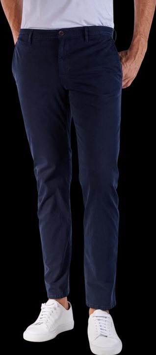Alberto Rob Pants Slim Broken Twill navy (W31/L34)
