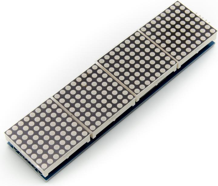 Immagine prodotto Purecrea 4 moduli con 8x8 LED a matrice di punti 32x8 verde con MAX7219 per il display