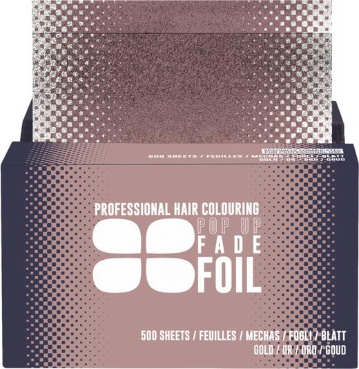 Procare PROCARE Embossed Fade Hair Foil Pop Up Sheets 500 Stk. Rose Gold 130 x 280 mm