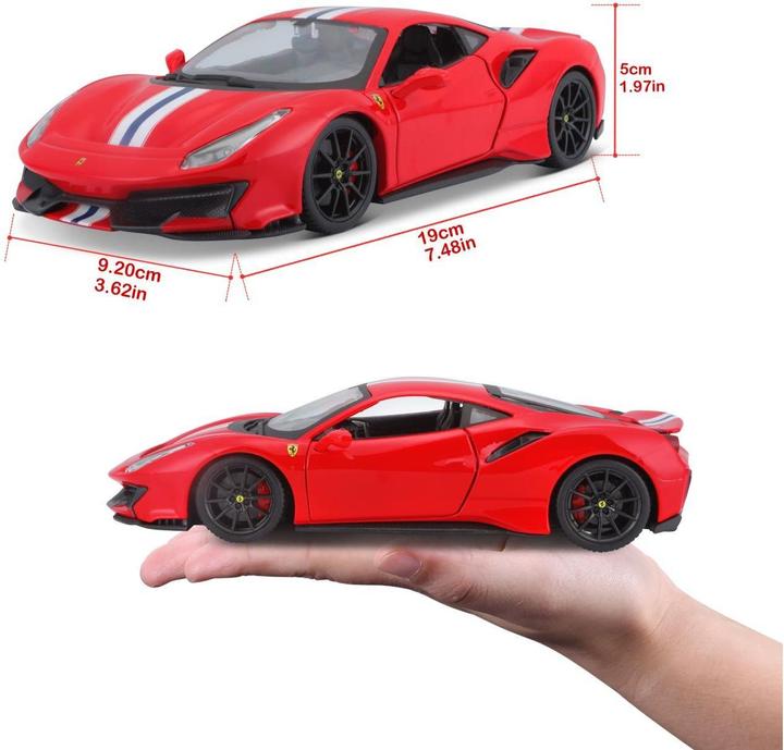 Actual product image Bburago R&P 488 Pista