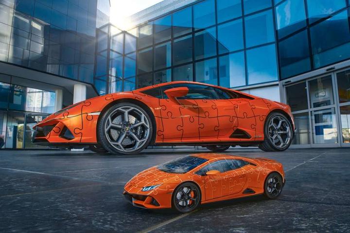 Produktbild Ravensburger Lamborghini Huracán EVO - Arancio (108 Teile)