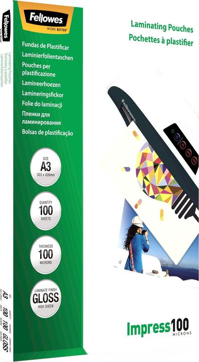Actual product image Fellowes Imprint 100 (A3, 100 Piece, 100 µm)