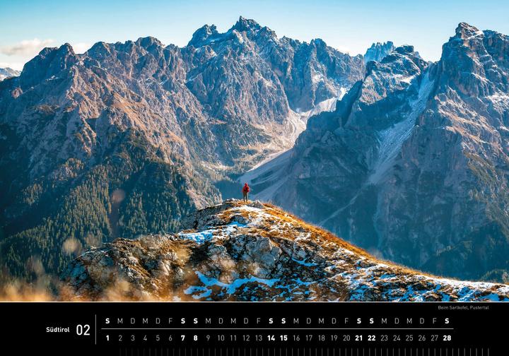 Produktbild Südtirol Premiumkalender 2026 (50 x 35 cm, Harter Einband, Deutsch)