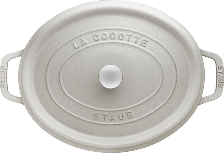 Actual product image Staub Oval Cocotte (33 cm, Casserole + Stewpot, Cast iron)