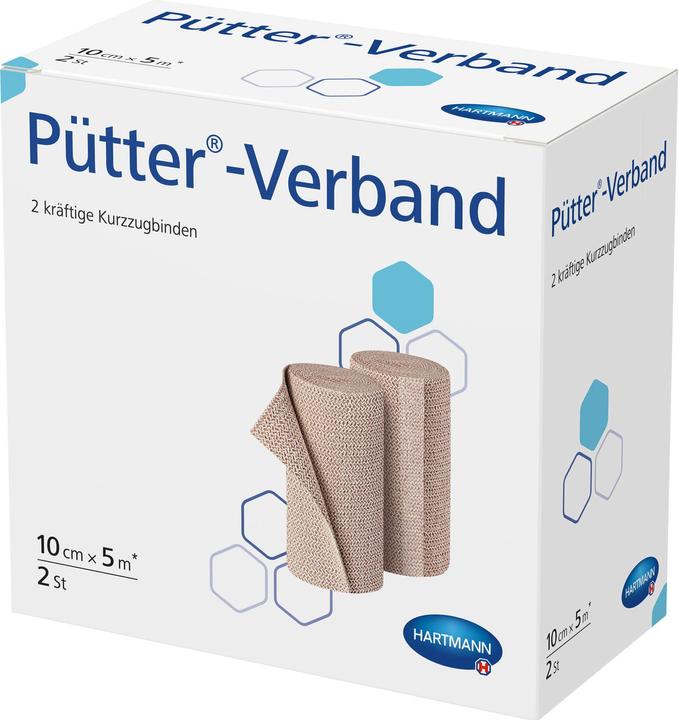 Produktbild Hartmann PUETTER VERBAND 10CMX5M, 2 St BIN