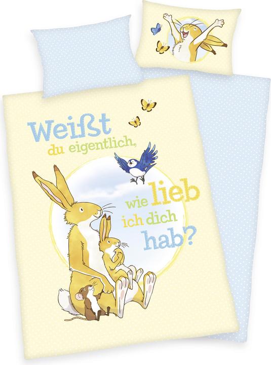 Babybest Weisst du eigentlich wie lieb.. BIO-Bettw.GOTS