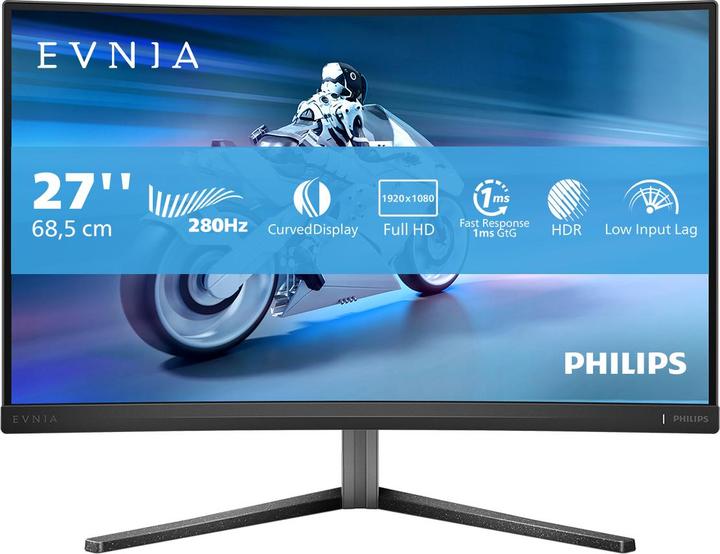 Immagine prodotto Philips MMD 2C5200W/00 VA Monitor,,, höhenverstellbar, 2x HDMI, DisplayPort (1920 x 1080 pixel, 27")