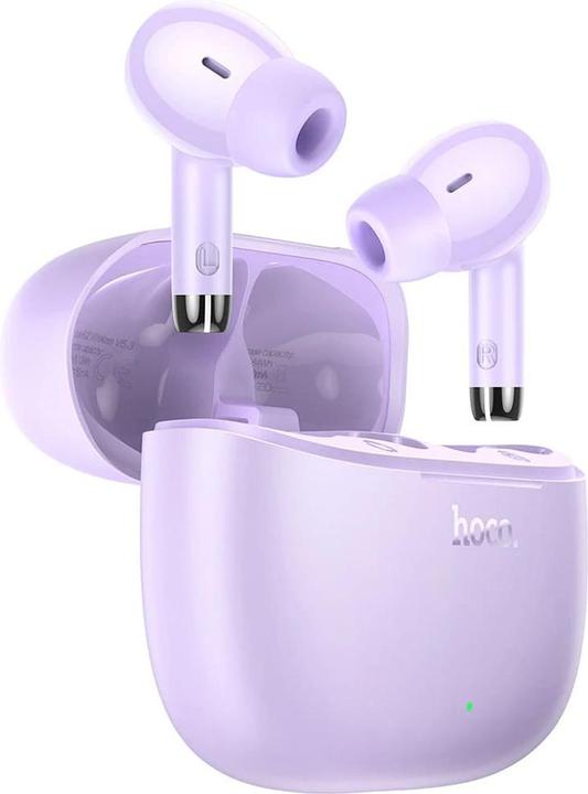 Actual product image Hoco - Wireless Headset (EQ2) - TWS, Bluetooth 5.3, Voice Assistant Activation - Purple (7 h, Wireless)
