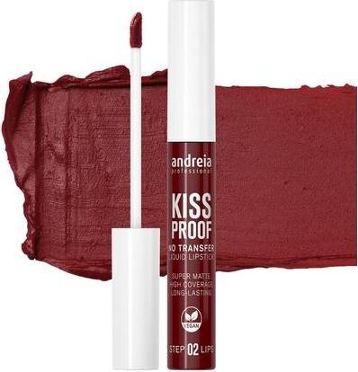 Produktbild Andreia Professional Make-up Kiss-Proof Lipstick No Transfer 01 Burgundy (01 - Burgundy)