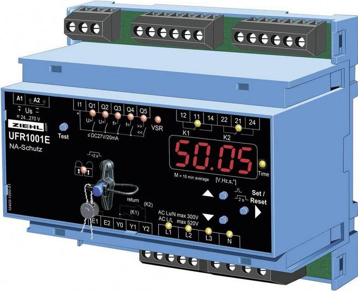 Produktbild Ziehl Spannungs und Frequenzrelais UFR1001E