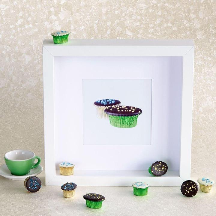 Actual product image Städter 50 aluminum praline capsules, assorted colors (2.50 cm)