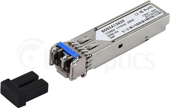 Actual product image CBO Source Photonics SP-03-IR1-IDFN compatible BlueOptics SFP BO05A13620D
