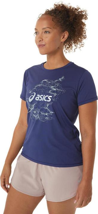 ASICS Performance Nagino Graphic Run SS Top Damen
