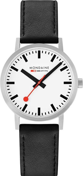 Produktbild Mondaine Classic - Vegan gebürstet (Analoguhr, Swiss Made, 40 mm)