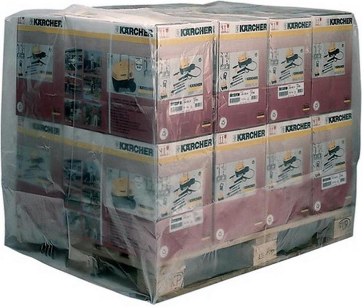 Actual product image Ulith Shrink sleeve L1250xW850xH1500 mm 125 µm transparent polyethylene (25 Piece)