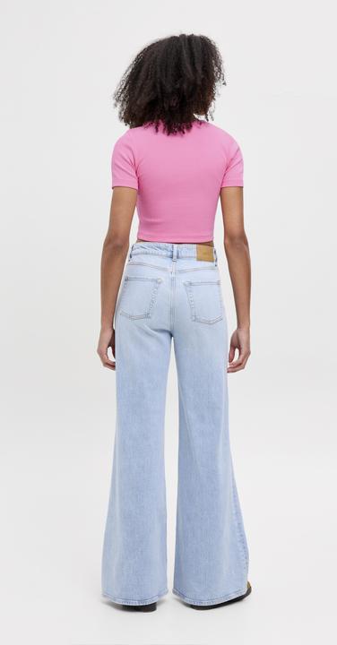 Produktbild JJXX Jxflorie Str Ss Rib Tee Jrs Noos (XS)