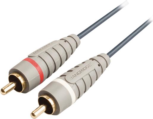Immagine prodotto Bandridge Cavo RCA stereo BLU (1 m, Cinch)