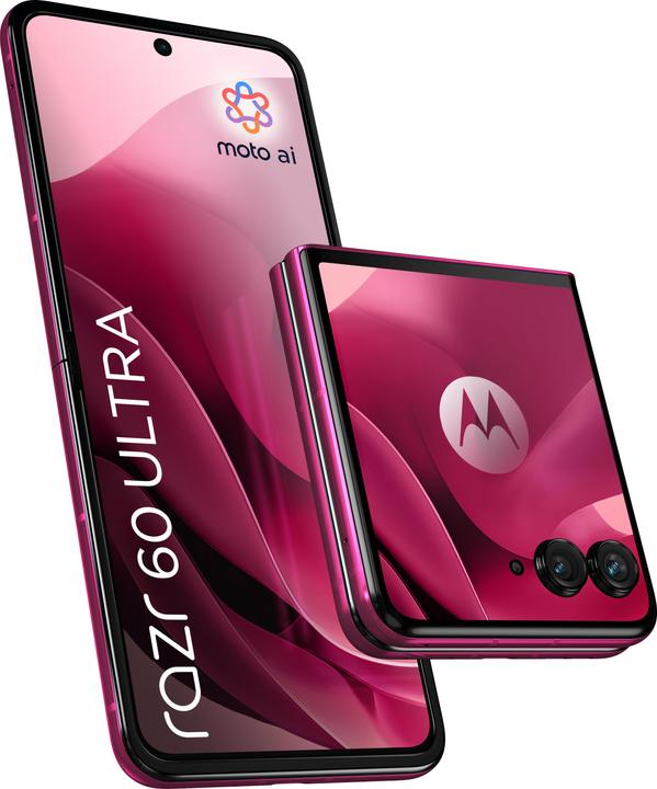 Produktbild Motorola Razr 60 Ultra (512 GB, Pantone Cabaret, 6.96", SIM + eSIM, 50 Mpx, 5G)