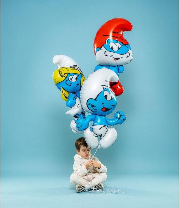 Produktbild Grabo Balloons XL Schlumpf Ballon (1 x)
