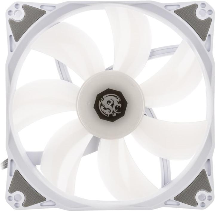 Productafbeelding Bitspower Notos RGB PWM ventilator, 120mm - wit, 5-delig (120 mm, 5 x)