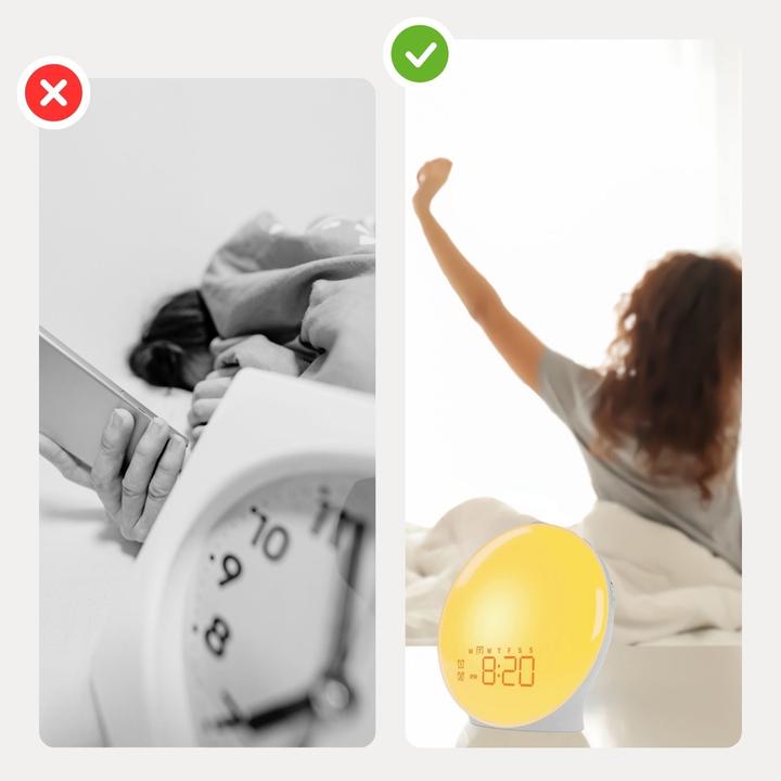 Actual product image Hermex Wake-up light