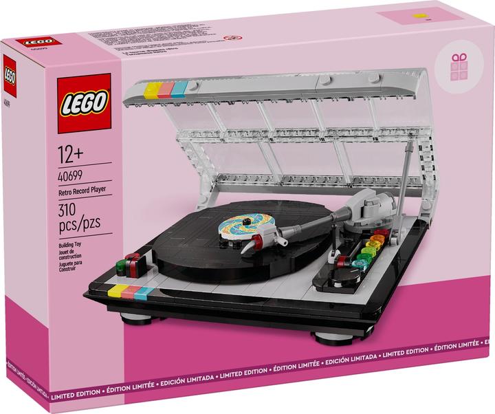 Image du produit LEGO Tourne-disques rétro (40699, LEGO difficiles à trouver)