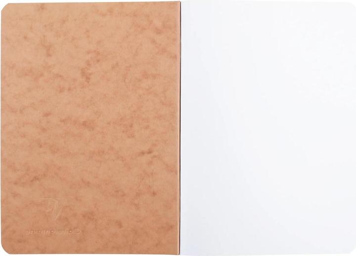 Image du produit Clairefontaine Set de 2 carnets piqués Age Bag A5 96 pages uni - (AAA393, Blanc)