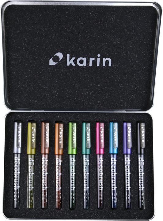 Produktbild Karin Brush Marker Pro Metall Box (Mehrfarbig, 10 x)